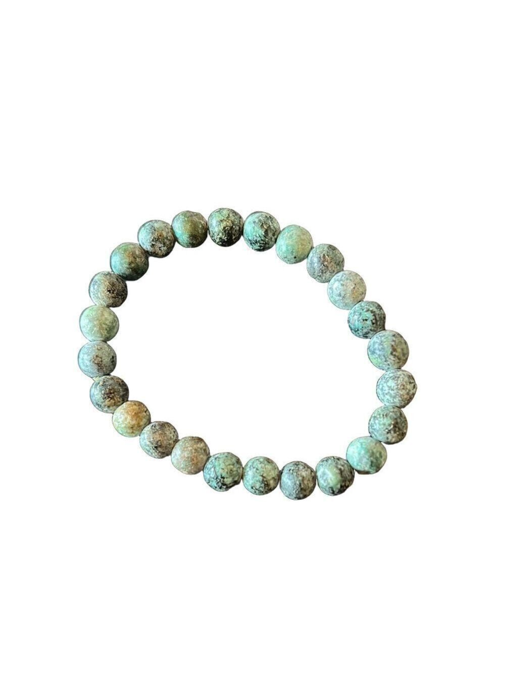 african turquoise beaded bracelet
